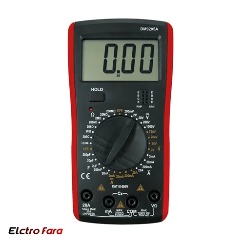 مولتی متر دیجیتال مدل DM9205A