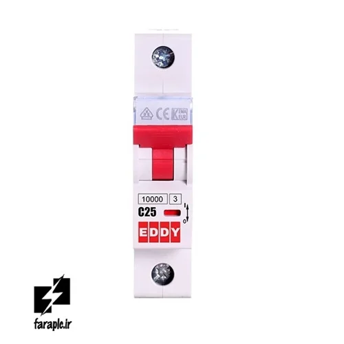 کلید مینیاتوری تک پل 2 آمپر ادی